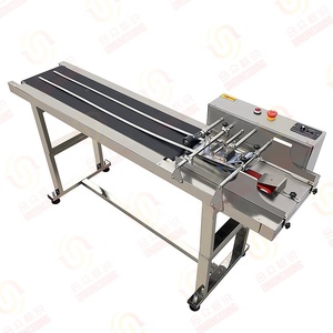 变频自动卡片摩擦进纸器分页编号计数纸卡贴标机 - Product Image 1