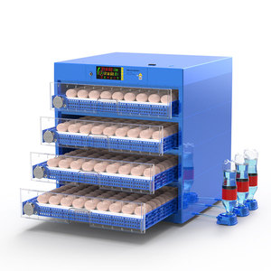 ひよこアヒルガチョウウズラ鳥の卵を孵化させるための400鶏卵インキュベーター孵化機