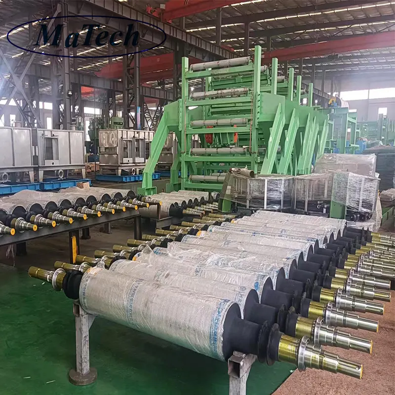Fabrikbearbeitung Stahl-Handgummirolle für Etikettendrucker Stoffdruck