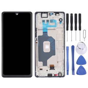 Original LCD Screen for <strong>LG</strong> <strong>Stylo</strong> 6 / K71 LMQ730TM LM-Q730TM LMQ730HA LM-Q730HA Digitizer Full Assembly with Frame - Product Image 2