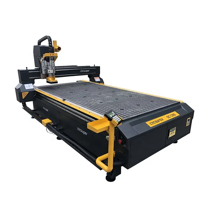 Ağaç İşleme freze makinesi ile Cnc Router 1325 DSP A11 kontrol kolu