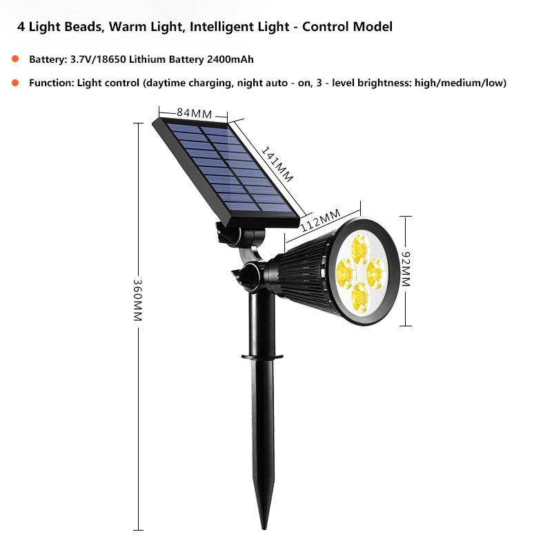 4LED Spotlight - Warm Light