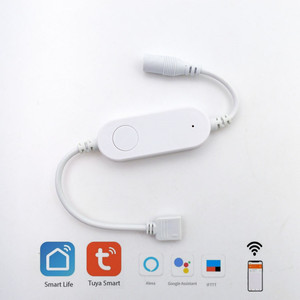 <strong>5m</strong>-100m Smart Strip Lights WiFi/IR/2.4G Touch <strong>LED</strong> <strong>RGB</strong> SMD 2835 5050 RGBW/RGBWW 60LEDs DC 12V with Remote Control EU Adapter - Product Image 3