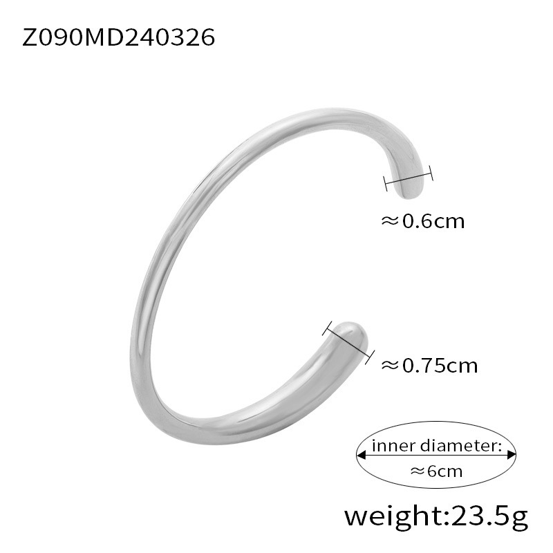 CB110-pulsera color acero