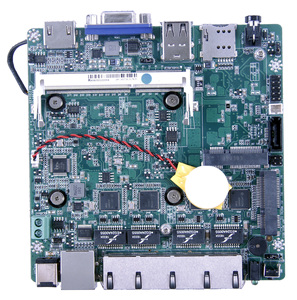 Scheda madre processore Intel Bayrail memoria DDR3 CPU Desktop da 8GB VGA LAN COM scheda madre Itx integrata industriale - Product Image 1
