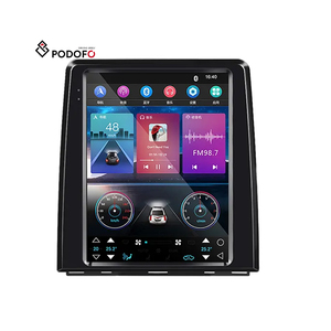 Podofo Android araba radyo Renault Clio için 9.7 inç araba Stereo oto elektroniği 2019-2021 Carplay Android oto GPS WiFi RDS BT - Product Image 1