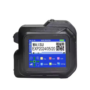 WAISU Neue 12,7mm Mini Mini Handheld Etiketten drucker Box Druckmaschine Tinten strahl drucker Verfalls datum Chargen code Maschine - Product Image 5