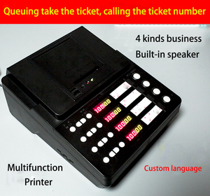 Wireless Number Calling <strong>System</strong> <strong>Queue</strong> <strong>Management</strong> Including Ticket Printer and Small Counter Display - Product Image 2