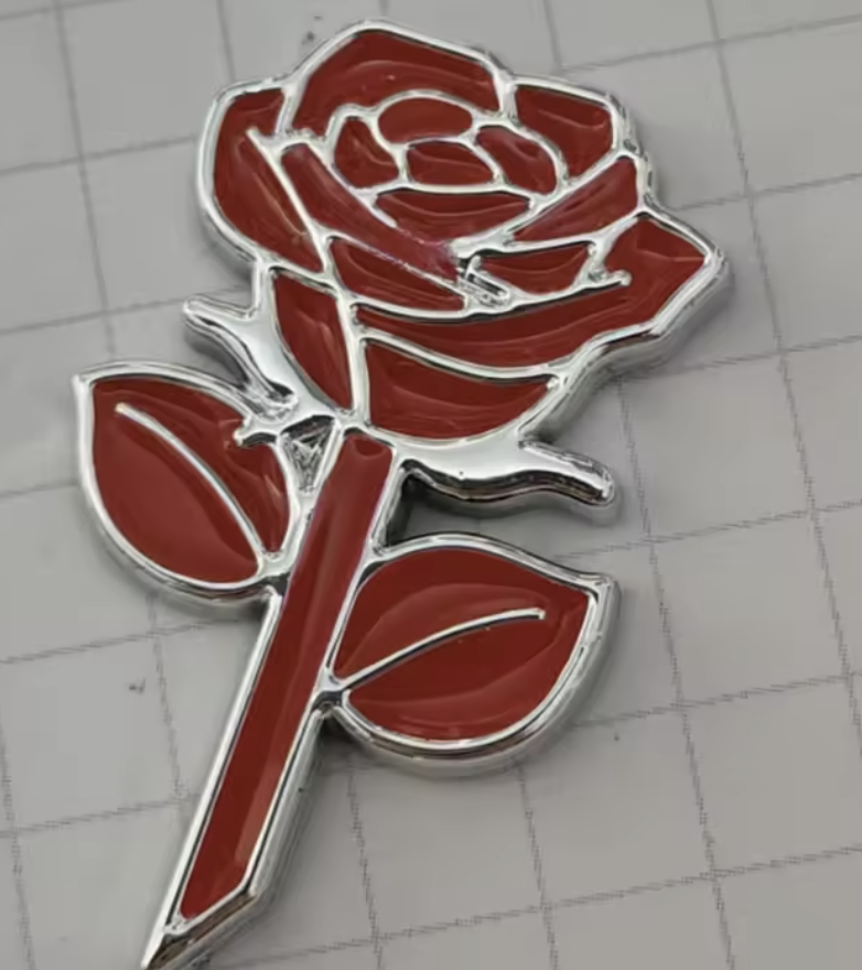 rose rouge