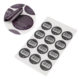 Tùy Chỉnh Cá Nhân Logo Không Thấm Nước Vinyl Dính Mỹ Phẩm Đôi Đa Hai Lớp Bóc Nhãn Dán In Màu Nhà Sản Xuất - Product Image 1