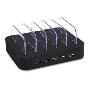 Akıllı telefon için ab AU abd fişi ile 2.4A 5 Port cep telefonu şarj uygun şarj - Product Image 1