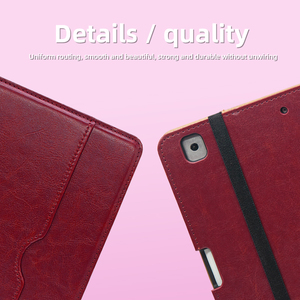 Business Simple Style Premium Leather Case with Pencil Holder for <strong>iPad</strong> Pro <strong>2</strong> 10.5 Inch 2017 Protective <strong>Cover</strong> Laptop Bag Pocket - Product Image 5