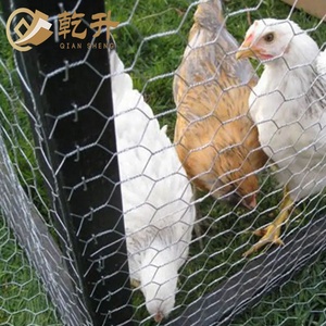 Malla de alambre hexagonal de triple giro recubierta de plástico de PVC galvanizado para jaula de conejos, Red de valla para pollos y aves de corral - Product Image 6
