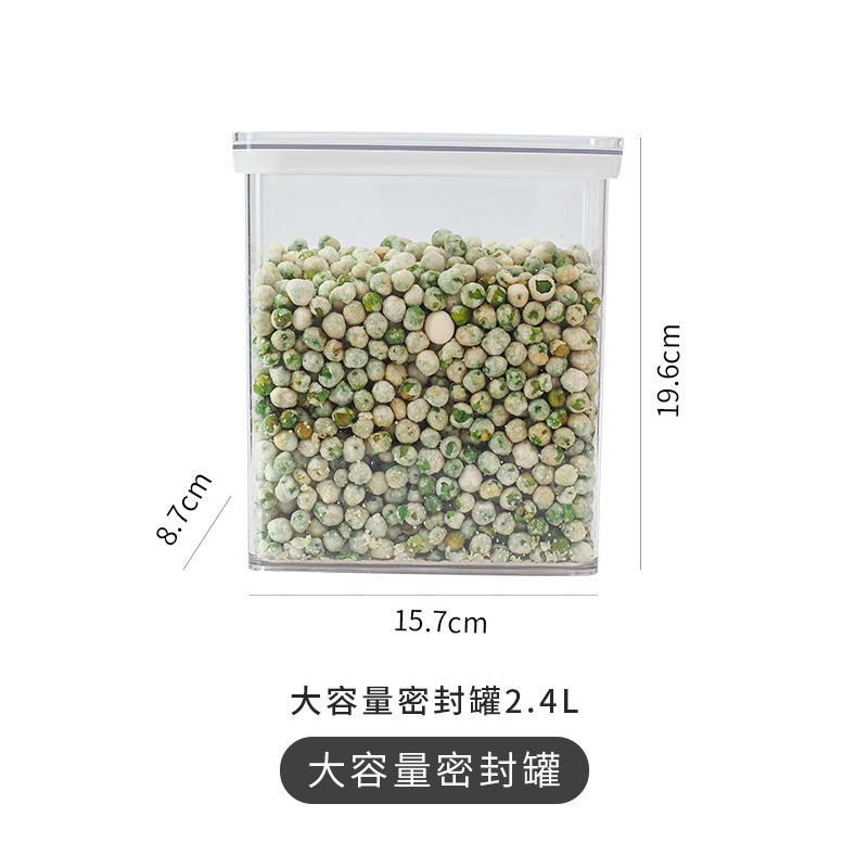 2.4L white transparent