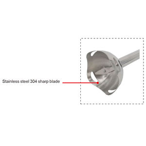 Powerful Low Noise 2 Speed Control Hand Blenderstick Blender Magic Mixer - Product Image 5