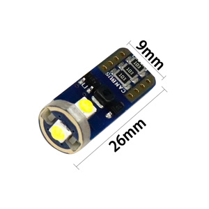 T10 W5W Canbus 3 SMD 3030 LED 2W hiçbir hata <span class=keywords><strong>501</strong></span> araba ışıkları otomatik Marker lambası kama kuyruk yan ampul 6000K beyaz sarı kırmızı