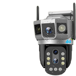 กล้องเครือข่าย V380ความละเอียดสูง360องศาการตรวจสอบภาพสามภาพหมุนโทรศัพท์มือถือกลางแจ้งอัจฉริยะ - Product Image 5