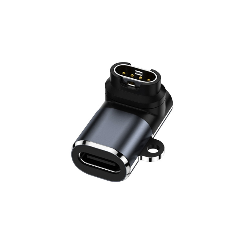 type-c female Up and down bending grey