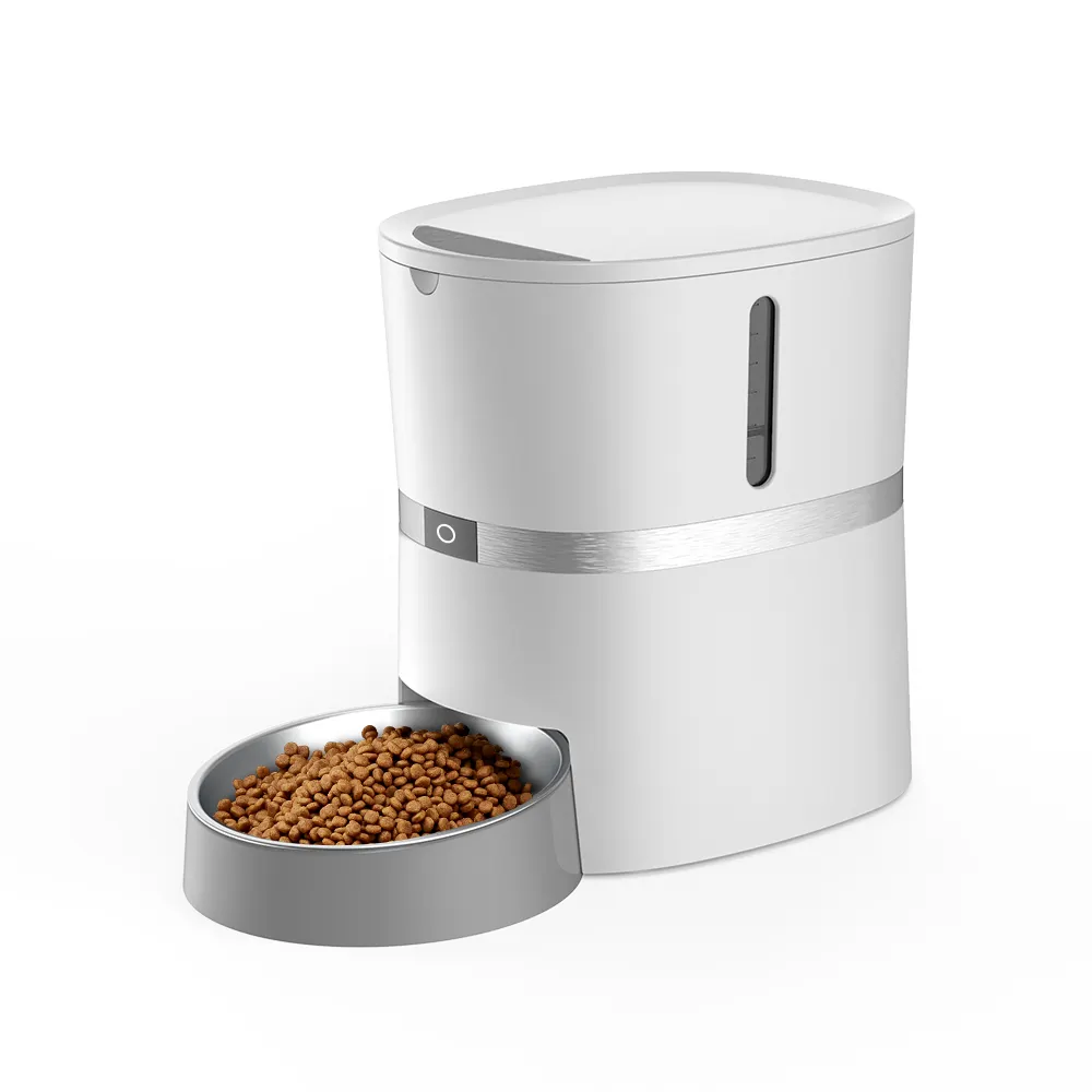 Alimentador automático para acuario de gatos 2 en 1, dispensador de agua y contenedor de alimentos para mascotas, modelo 2021, 5 comidas, 5.5l