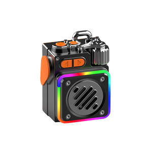 Di alta qualità Mini Audio lettore MP3 con RGB illuminazione a LED per uso esterno 5W Wireless BT altoparlante in metallo Cabinet - Product Image 1