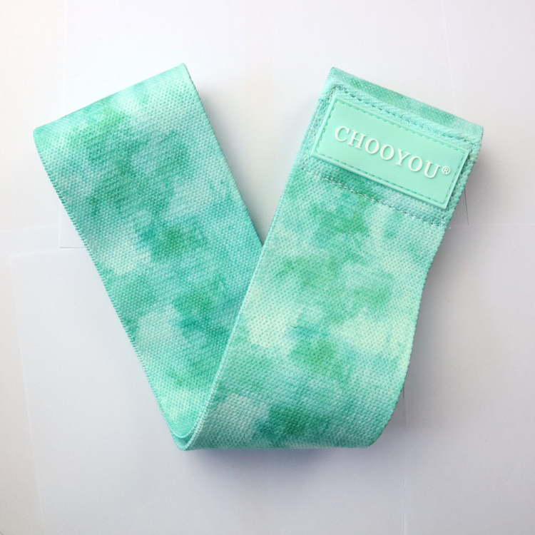 Green tie dye