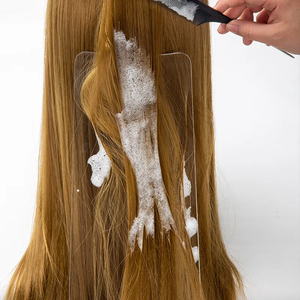 Salon fai da te colorazione dei capelli tintura dei capelli trasparenza plastica grande parrucchiere candeggina balayage board con i denti - Product Image 2