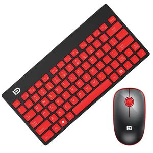 FD G1500 OEM Ultra Slim 2,4 GHz USB Ergonomische Kombination aus drahtloser Maus und Tastatur für Computer-Laptop-Spiele und Desktop-Anwendungen