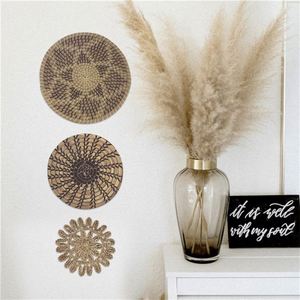 Magasin De dekorasyon Cadeau kitleri Macrame bir Faire Soi Meme En Bois Tresse Mur jüt Vannerie Ornements Payer Interieure Fantaisie - Product Image 6