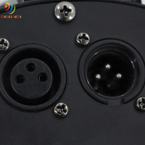 18*10W ไฟอลูมิเนียมแบบเชลล์โหมดเสียง LED พาร์สามารถไฟเวทีไฟสวนสีสันสดใสแผงควบคุม DMX