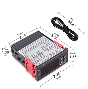 Termostato controlador de temperatura digital, termorregulador, 12V, 110V, 220V - Product Image 6