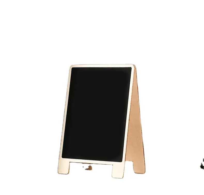 Placa de madeira pequena pode ser personalizada, tamanho dupla placa de uso, clipe de mensagens, artesanato de madeira dupla face