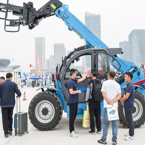 Telescopic Handler 4WD พวงมาลัย 4x4 3 ตัน 3.5 ตัน 4 ตัน Telehandler Telescopic Boom Loader Handler Telescopic Handler Loader - Product Image 2