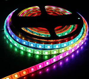 Светодиодная лента ws2811 ws2812b ws2812b ws2813 sk6812 ws2814 ws2814A TM1934 RGB magic led light 5v 12v 24v - Product Image 1