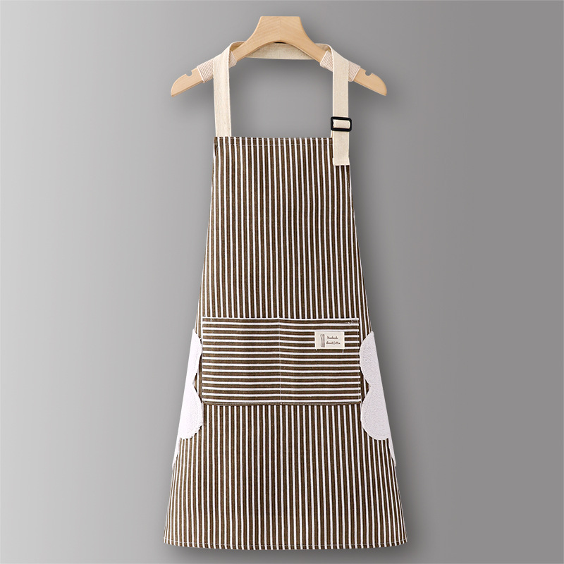 Couleur caféZJ609Coton licou réglable effaçable main