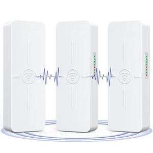JDN-WB451 450Mbps <span class=keywords><strong>Wifi</strong></span> cầu cắm và chơi 5.8GHz tốc độ cao 23dbm PoE điện dài phạm vi 1km truyền Repeater thể loại - Product Image 3