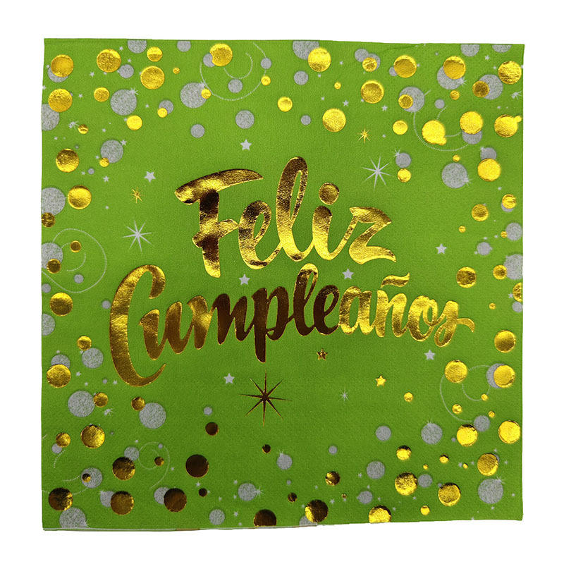 Point vert joyeux anniversaire