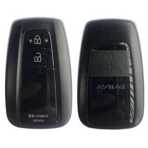 2 Button Smart Key <strong>Remote</strong> Control for Toyota RAV4 433Mhz P4 91 00 AA AA FCC ID 14FDM-02 231451-0410 - Product Image 1