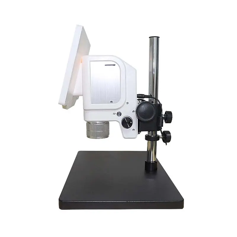 Microscópio digital portátil para reparo pcb, 1200w, lcd, microscópio industrial, tela de 10.6 polegadas, ips