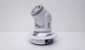 Sıcak satış 100W Mini hareketli disko sahne ışık 10 desenler 8 renkler LED KTV DJ parti için sallayarak beyaz kafa dönen ışık - Product Image 3