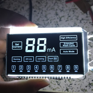 Display LCD programmabile con sfondo bianco e testo nero, display a colori LCD a 7 segmenti, display a 7 segmenti - Product Image 6
