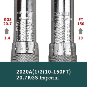 1/2 10-150FT kare sürücü tork anahtarı sürücü etmek için iki yönlü doğru mekanizması anahtarı el aleti - Product Image 4
