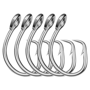 High <strong>Quality</strong> 5 Pcs/bag 11/0#-16/0# Stainless Saltwater Tuna High <strong>Quality</strong> Big Fishing Big <strong>Hook</strong> - Product Image 1