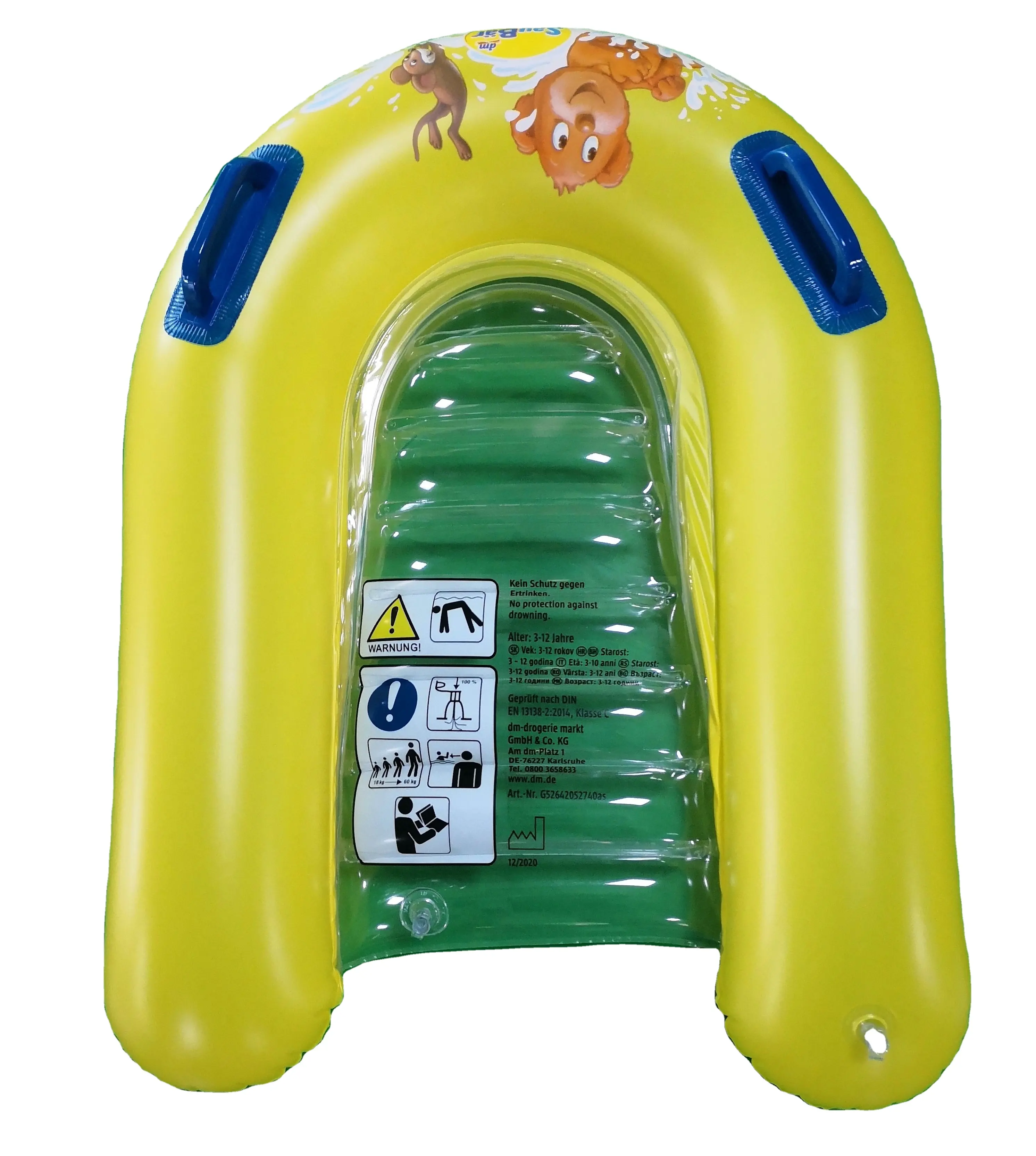 Equipo de agua de PVC para niños, juguete de surf a la deriva, piscina inflable, silla de fila flotante con mango