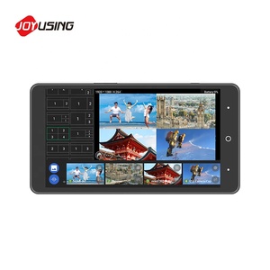 Conmutador de fuente de vídeo portátil, pantalla táctil de 6 pulgadas, caja de transmisión en vivo - Product Image 1