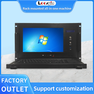 6U Industrial Control Chassis with 13.3 Inch Temperature Display Screen EATX Main Board Network <strong>Computer</strong> Case - Product Image 2
