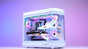 USB 3.1 weiß PC Gaming Case Unterstützung 120/240/360 Liquid Cooler Computer gehäuse ARGB Effekt PC-Gehäuse - Product Image 3