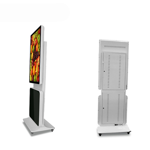 43-Zoll-Bodenständer 360-Grad-Bodenständer Digital Signage Kiosk Horizontales Totem Rotate Advertising Display Touchscreen - Product Image 4