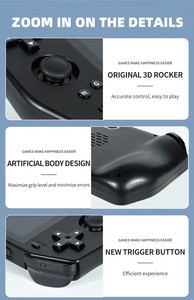 Powkiddy X28 elde kullanılır oyun konsolu Android 11 Unisoc kaplan T618 5.5 inç dokunmatik Ips ekran el Retro oyun konsolu - Product Image 4