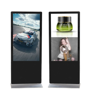 OEM/ODMタッチスマートスクリーン4KAndroid/Windowsプレーヤーフロアスタンドキオスクデジタルサイネージ広告メッセージボード - Product Image 1