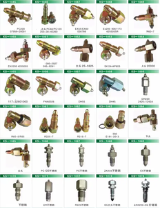 Crawler Excavator Track Adjuster <strong>Grease</strong> Valve Fitting Spare <strong>Part</strong> for Hitachi - Product Image 5